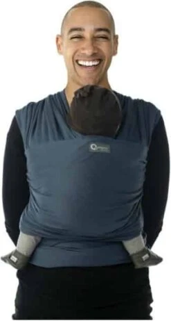 Babylonia Draagdoek - Tricot-Slen - Jeansblauw -Babyproducten Serie Winkel 641x1200 2