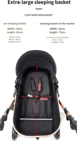 Merkloos Luxe Multi-functionele 3 In 1 Wandelwagen - Babywagen - Kwalitatieve Buggy - Opklapbare Kinderwagen - Licht En Flexibel 22 Merkloos Luxe Multi-functionele 3 In 1 Wandelwagen - Babywagen - Kwalitatieve Buggy - Opklapbare Kinderwagen - Licht En Flexibel -Babyproducten Serie Winkel 653x1200 2
