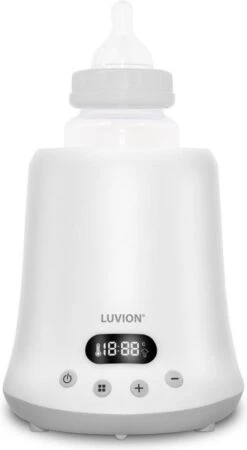 Luvion Eco Fast Deluxe 4 In 1 Flessenwarmer - Verwarmt Zeer Snel - Steriliseren Met Stoomkap - Warmhouden En Ontdooien -Babyproducten Serie Winkel 659x1200 2