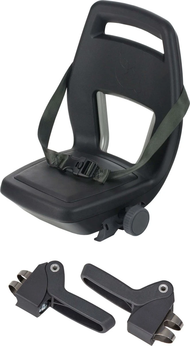 Qibbel 6+ Junior Fietsstoeltje Achter - Zwart - Inclusief Voetsteuntjes 3 Qibbel 6+ Junior Fietsstoeltje Achter - Zwart - Inclusief Voetsteuntjes