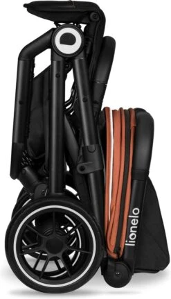 Lionelo Buggy Cloe - Kinderwagen Premium + - Tot 22 Kg - Verstelbare Rugleuning - 5-punts Veiligheidsgordels - Grote Zwenkwielen - Klamboe - Bekerhouder - Lichtgewicht - Compact - Waterdicht -Babyproducten Serie Winkel 687x1200