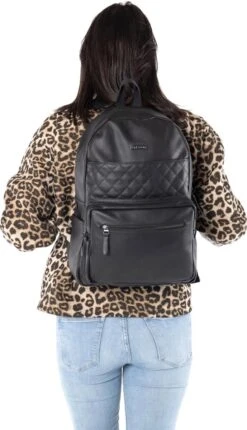 Kidzroom Popular Luiertas Rugzak - Zwart‎‎ - Verschoonmatje - Flessenhouder -Babyproducten Serie Winkel 689x1200 1