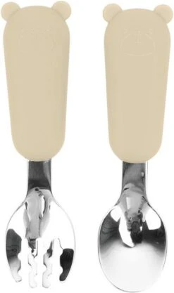 Beervorm Kinderbord Beige Met Bestek - Baby Bord Met Zuignap - Kinderservies -Babyproducten Serie Winkel 710x1200 9