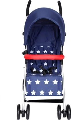 X Adventure Buggy Brava - Plooibuggy - Lichtgewicht - 4 Standen - Navy