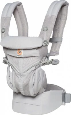 Ergobaby Omni 360 Cool Air Mesh Draagzak Baby - Pearl Grey -Babyproducten Serie Winkel 739x1200 1
