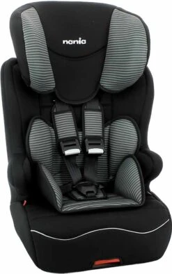 Nania - Racer ISOFIX - Meegroei Autostoel Groep 1 2 3 - Van 9 Tot 36 Kg - Donkergrijs -Babyproducten Serie Winkel 752x1200 2