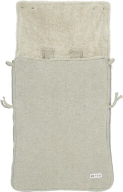 Meyco Knit Basic Voetenzak - Sand Melange -Babyproducten Serie Winkel 769x1200 3