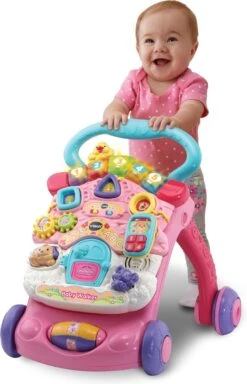 VTech 2 In 1 Baby Walker - Educatief Babyspeelgoed - Roze - 9 Tot 36 Maanden 10 VTech 2 In 1 Baby Walker - Educatief Babyspeelgoed - Roze - 9 Tot 36 Maanden -Babyproducten Serie Winkel 771x1200