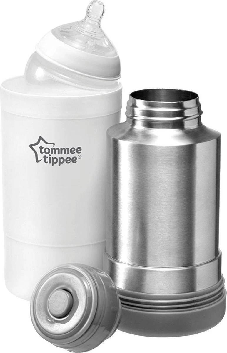 Tommee Tippee Closer To Nature - Draagbare Flessen En Voedselverwarmer - Ideaal Voor Op Reis - Thermisch Geïsoleerd - Roestvrij Staal Met Lekvrij Deksel 4 Tommee Tippee Closer To Nature - Draagbare Flessen En Voedselverwarmer - Ideaal Voor Op Reis - Thermisch Geïsoleerd - Roestvrij Staal Met Lekvrij Deksel - Afbeelding 2