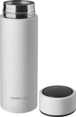 Nûby - RapidCool™ - Maak De Perfecte Flesvoeding Voor Je Baby - Flessenkoeler - Inclusief Melkpoederdispenser En Digitaal Deksel - Wit -Babyproducten Serie Winkel 777x1200 6