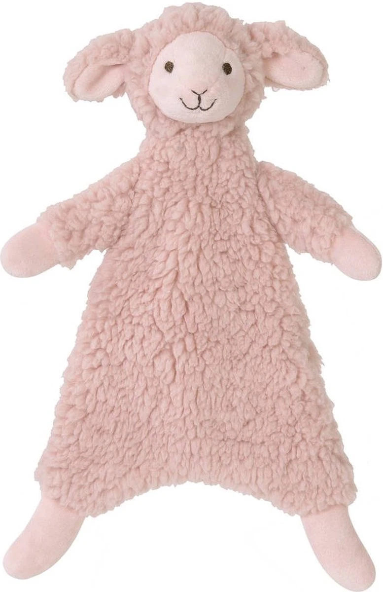 Happy Horse Lam Lotus Knuffeldoekje - Perzikroze - Baby Cadeau 3 Happy Horse Lam Lotus Knuffeldoekje - Perzikroze - Baby Cadeau
