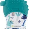Itzy Ritzy - Itzy Mitt™ - Baby Bijtwant - Teal Dino -Babyproducten Serie Winkel 795x1200