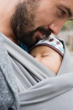 Babylonia - Tricot-Slen Organic - Draagdoek Baby - Silver Blue -Babyproducten Serie Winkel 798x1200 10