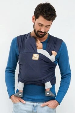 Babylonia Draagdoek - Tricot-Slen - Jeansblauw -Babyproducten Serie Winkel 799x1200 22