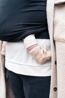 ByKay - Draagdoek - Rekbaar - Black - Maat M - Organic Katoen - Stretchy Wrap Deluxe - 3 Jaar - Buik - Heup -Babyproducten Serie Winkel 799x1200 44