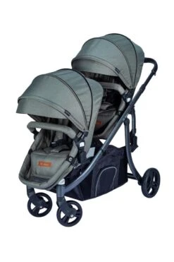 X Adventure Duo Kinderwagen / Tweeling Kinderwagen – Emerald Green -Babyproducten Serie Winkel 799x1200 53