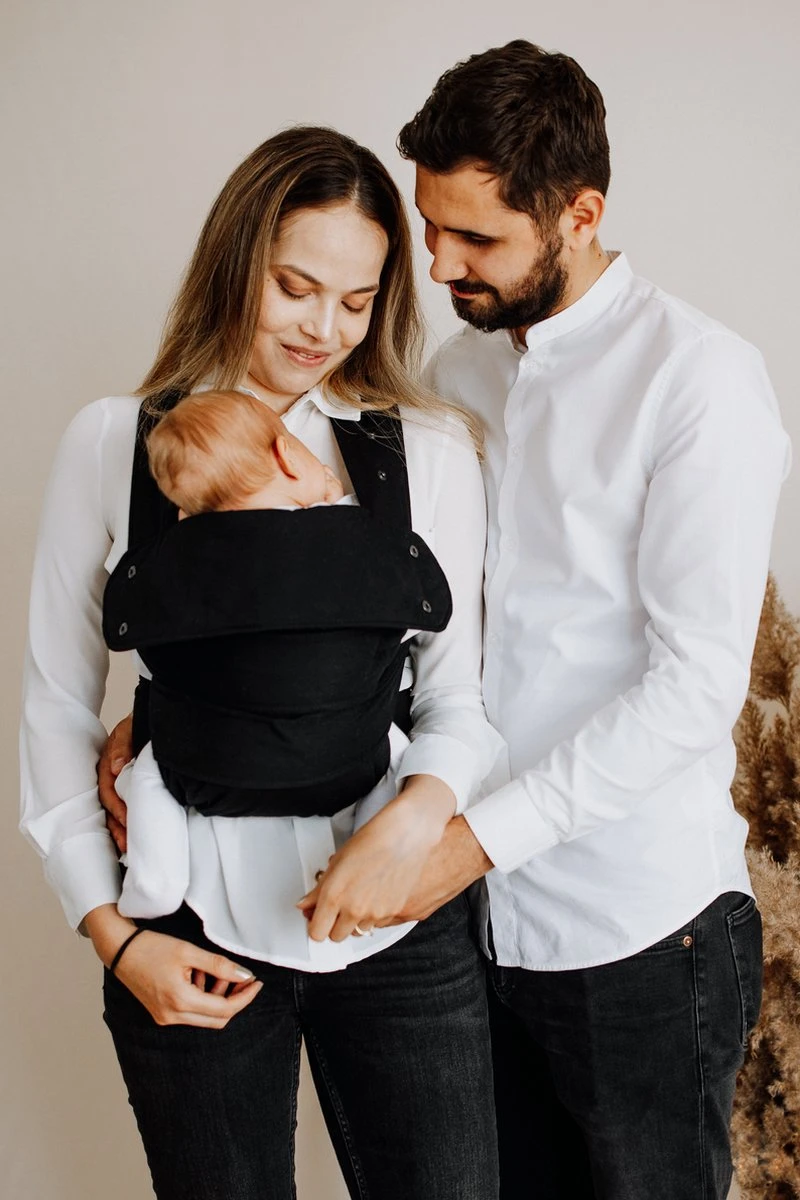 Marsupi Classic Black - Maat XL - Taille 85-120 Cm - Draagzak Baby 7 Marsupi Classic Black - Maat XL - Taille 85-120 Cm - Draagzak Baby - Afbeelding 5