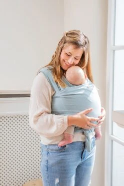 Babylonia - Tricot-Slen Organic - Draagdoek Baby - Silver Blue -Babyproducten Serie Winkel 800x1200 138