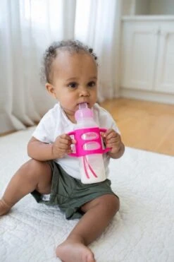 Dr. Brown's Siliconen Handvat Voor Standaardfles - Roze -Babyproducten Serie Winkel 800x1200 164