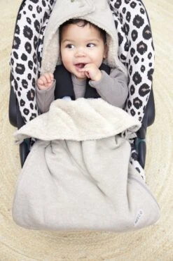 Meyco Knit Basic Voetenzak - Sand Melange -Babyproducten Serie Winkel 800x1200 83