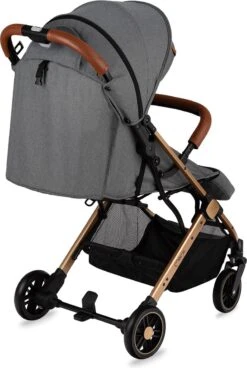 MoMi Wandelwagen - Compacte Lichtgewicht Buggy - Estelle - Gray-Gold (geschikt Van 6mnd - 15kg) 23 MoMi Wandelwagen - Compacte Lichtgewicht Buggy - Estelle - Gray-Gold (geschikt Van 6mnd - 15kg) -Babyproducten Serie Winkel 806x1200 4