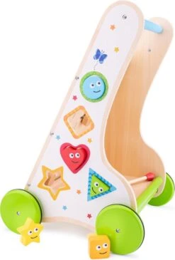 New Classic Toys® New Classic Toys Houten Activiteiten Duw- Loopwagen -Babyproducten Serie Winkel 811x1200