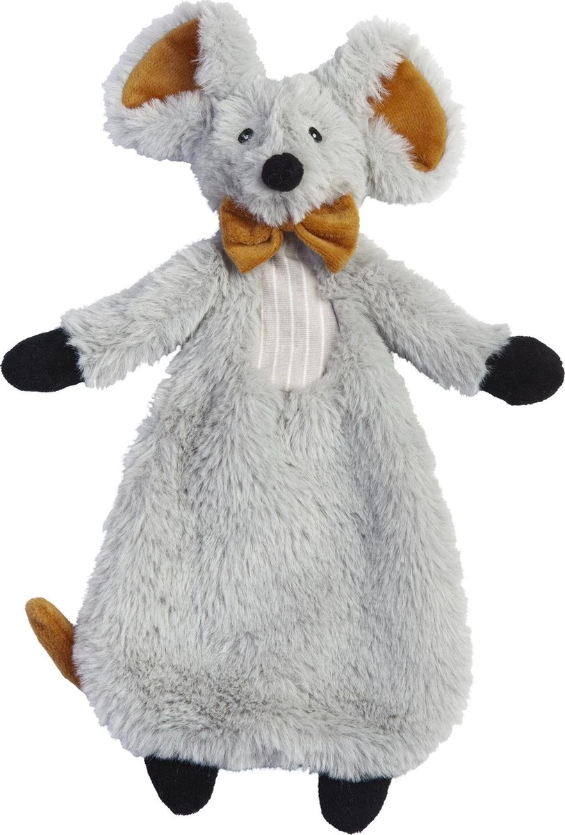 Happy Horse Muis Misty Knuffeldoekje - Grijs - Baby Cadeau 3 Happy Horse Muis Misty Knuffeldoekje - Grijs - Baby Cadeau