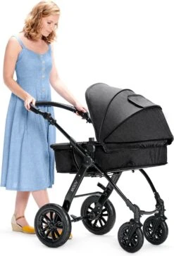Kinderkraft Moov 3 In 1 Kinderwagen - Inclusief Autostoel - Navy -Babyproducten Serie Winkel 814x1200 2