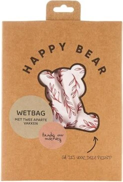 HappyBear | Wetbag - Twiggy| Luiertas | Twee Waterdichte Vakken | Met Ophanglus -Babyproducten Serie Winkel 815x1200