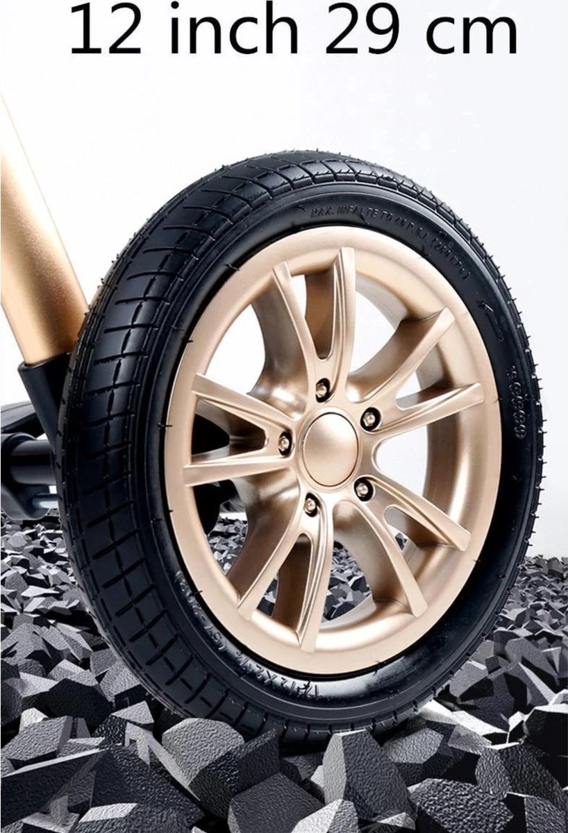 Merkloos Kinderwagen 3-in-1 – Luxe Kinderwagen - Buggy – Wandelwagen - Multifunctioneel – Opklapbaar – Incl Autostoel – Donkerbruin 7 Merkloos Kinderwagen 3-in-1 – Luxe Kinderwagen - Buggy – Wandelwagen - Multifunctioneel – Opklapbaar – Incl Autostoel – Donkerbruin - Afbeelding 5