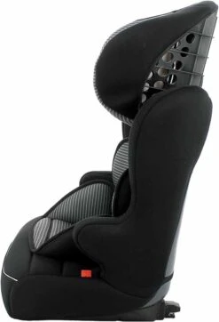 Nania - Racer ISOFIX - Meegroei Autostoel Groep 1 2 3 - Van 9 Tot 36 Kg - Donkergrijs -Babyproducten Serie Winkel 818x1200