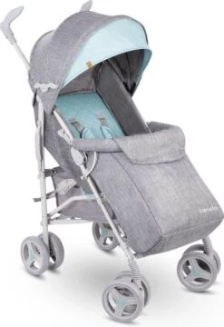 Lionelo Irma - Buggy - Wandelwagen- Lichte 7kg - Tot 15 Kg - Geveerde Wielen - 360° - Tot 5 Jaar - Opbergmand - Verstelbare Handgreep - Snel Inklapsysteem - Compact Formaat -Babyproducten Serie Winkel 824x1200 1