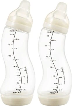 Difrax Babyfles 250 Ml Natural - Anti-Colic - Crèmewit - Duopack -Babyproducten Serie Winkel 824x1200 6