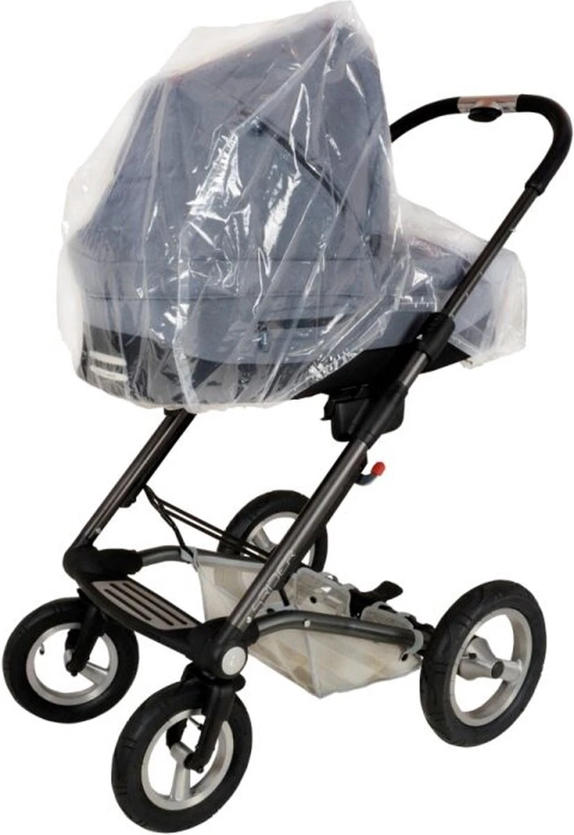 Jollein Regenhoes Kinderwagen - Universeel 3 Jollein Regenhoes Kinderwagen - Universeel