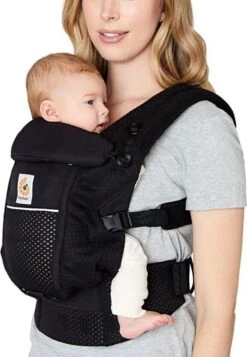 Ergobaby Draagzak Adapt - Soft Flex Mesh - Onyx Black -Babyproducten Serie Winkel 831x1200
