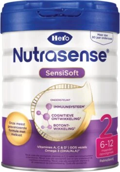 Hero Nutrasense SensiSoft 2 Opvolgmelk 6 Tot 12 Maanden - 3 X 800gram - Met Melkvet - Palmolie Vrij -Babyproducten Serie Winkel 834x1200 6