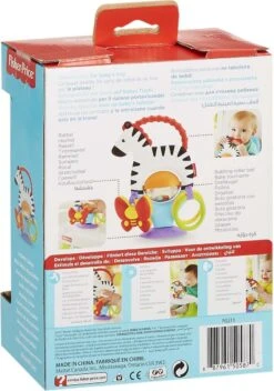 Fisher Price - Activity Zebra - Rammelaar - Speeltje En Bijtring - Grijpspeelgoed -Babyproducten Serie Winkel 841x1200