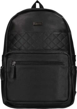 Kidzroom Popular Luiertas Rugzak - Zwart‎‎ - Verschoonmatje - Flessenhouder