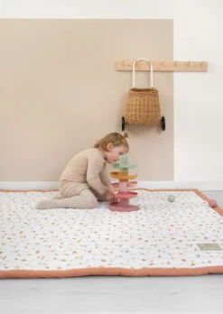 Love By Lily - Groot Speelkleed - Sunny Clovers - City Size - 150x120cm -Babyproducten Serie Winkel 852x1200