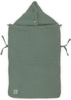 Jollein Voetenzak Voor Autostoel & Kinderwagen - Basic Knit - Forest Green -Babyproducten Serie Winkel 856x1200 3