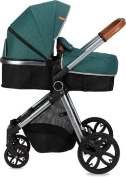 MoMi Kinderwagen - Compacte 2 In 1 Combiwagen - Limuru - Groen (geschikt Van 0-3 Jaar) -Babyproducten Serie Winkel 856x1200 6