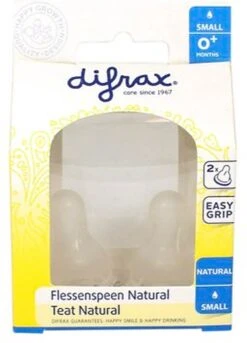 Difrax Flessenspeen Natural - Maat Small - 2 Stuks -Babyproducten Serie Winkel 865x1200 3
