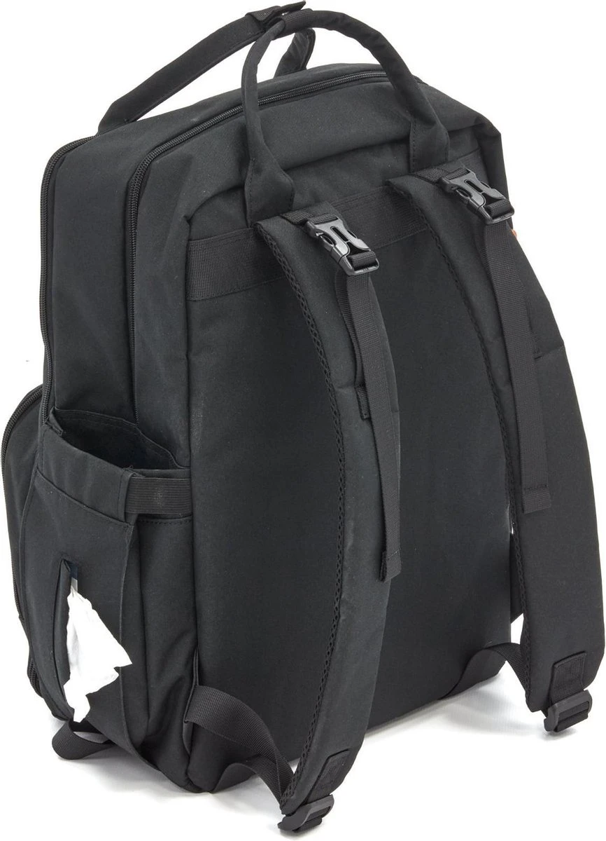 Brisby Slijtvaste Luiertas – Verzorgingstas – Met Buggymontage - Zwart 12 Brisby Slijtvaste Luiertas – Verzorgingstas – Met Buggymontage - Zwart - Afbeelding 10