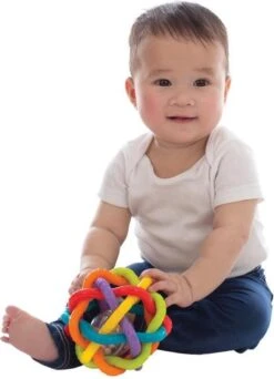 Playgro Buigbare Bendy Ball - Grijp- En Bijtspeelgoed - Incl Rammelaar - Activiteitenbal -Babyproducten Serie Winkel 866x1200