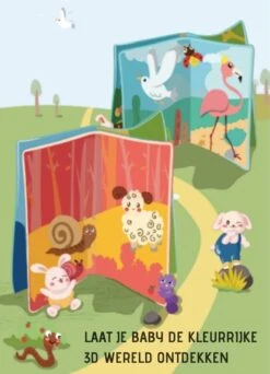 Tumama® Knisperboekje Baby Eerste Jaar “Dieren Vleugels“ Voelboekje - Sinterklaas Kerst Cadeau - Educatief Voel Knisper Boek Speelgoed -Babyproducten Serie Winkel 867x1200