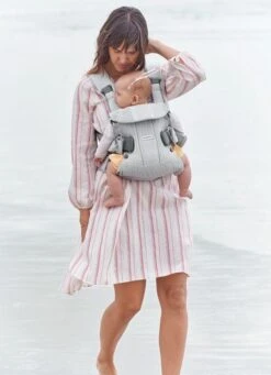 BabyBjörn Draagzak One Air - 3D Mesh - Zilver -Babyproducten Serie Winkel 869x1200 7