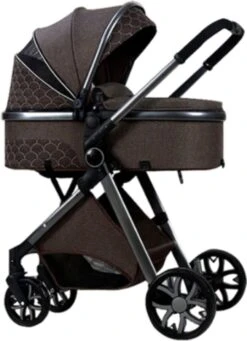 Merkloos Kinderwagen 3-in-1 – Luxe Kinderwagen - Buggy – Wandelwagen - Multifunctioneel – Opklapbaar – Incl Autostoel – Donkerbruin 9 Merkloos Kinderwagen 3-in-1 – Luxe Kinderwagen - Buggy – Wandelwagen - Multifunctioneel – Opklapbaar – Incl Autostoel – Donkerbruin -Babyproducten Serie Winkel 869x1200 8
