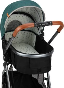 MoMi Kinderwagen - Compacte 2 In 1 Combiwagen - Limuru - Groen (geschikt Van 0-3 Jaar) -Babyproducten Serie Winkel 870x1200 6