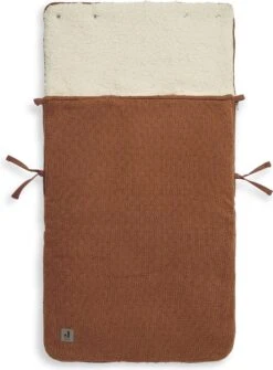 Jollein Voetenzak Voor Autostoel & Kinderwagen - Bliss Knit - Caramel -Babyproducten Serie Winkel 884x1200 3