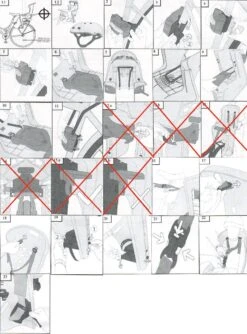 Brioso Fietsstoeltje Achter - Achterzitje Fiets - Kinderzitje Fiets - Zwart/rood -Babyproducten Serie Winkel 888x1200 4